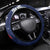 Puerto Rico American Steering Wheel Cover Boricua Taino Frog