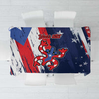 Personalized Puerto Rico American Tablecloth Boricua Taino Frog