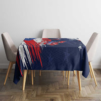 Personalized Puerto Rico American Tablecloth Boricua Taino Frog
