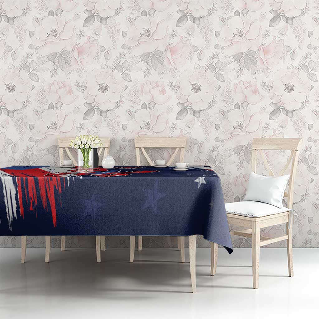 Personalized Puerto Rico American Tablecloth Boricua Taino Frog