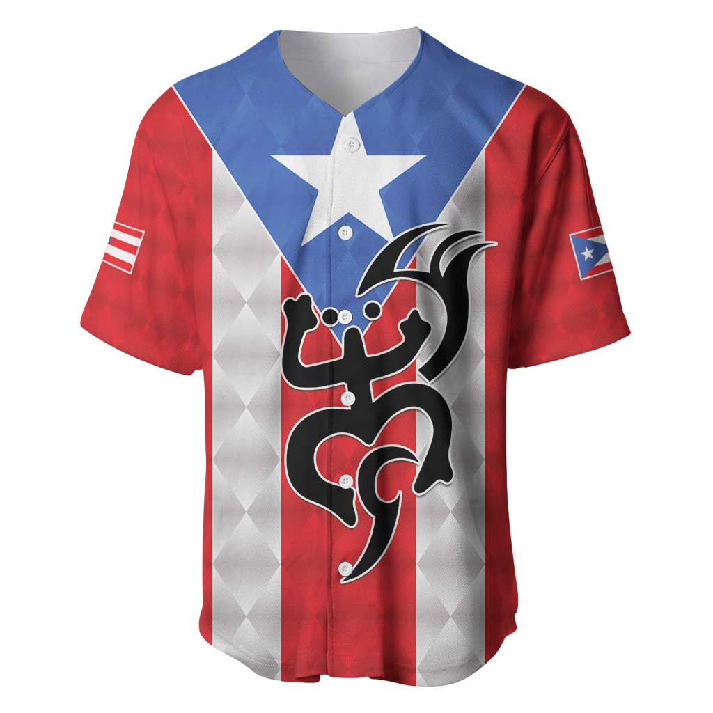 Puerto Rico Football Custom Baseball Jersey Come On El Huracan Azul