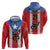Puerto Rico Football Custom Hoodie Come On El Huracan Azul