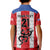 Puerto Rico Football Custom Kid Polo Shirt Come On El Huracan Azul