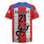 Puerto Rico Football Custom Rugby Jersey Come On El Huracan Azul