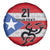Puerto Rico Football Custom Spare Tire Cover Come On El Huracan Azul