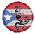 Puerto Rico Football Custom Spare Tire Cover Come On El Huracan Azul