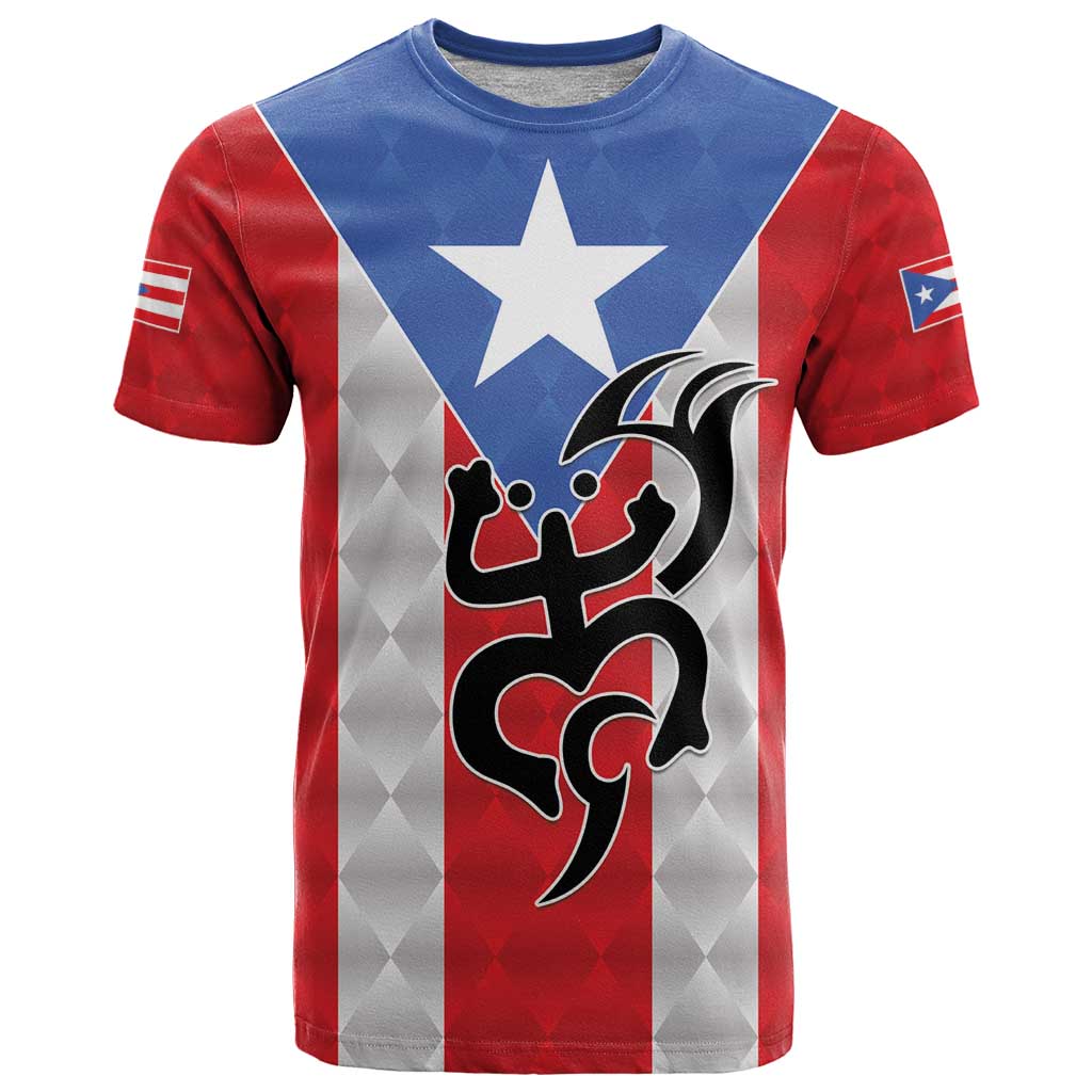 Puerto Rico Football Custom T Shirt Come On El Huracan Azul