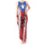 Puerto Rico Football Custom Tank Maxi Dress Come On El Huracan Azul