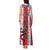 Puerto Rico Football Custom Tank Maxi Dress Come On El Huracan Azul