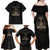 Personalized Haiti First Black Republic Family Matching Off Shoulder Maxi Dress and Hawaiian Shirt Negre Marron With Map And Flag