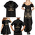Personalized Haiti First Black Republic Family Matching Summer Maxi Dress and Hawaiian Shirt Negre Marron With Map And Flag