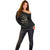 Personalized Haiti First Black Republic Off Shoulder Sweater Negre Marron With Map And Flag