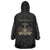 Personalized Haiti First Black Republic Wearable Blanket Hoodie Negre Marron With Map And Flag