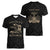 Personalized Haiti First Black Republic Women V-Neck T-Shirt Negre Marron With Map And Flag
