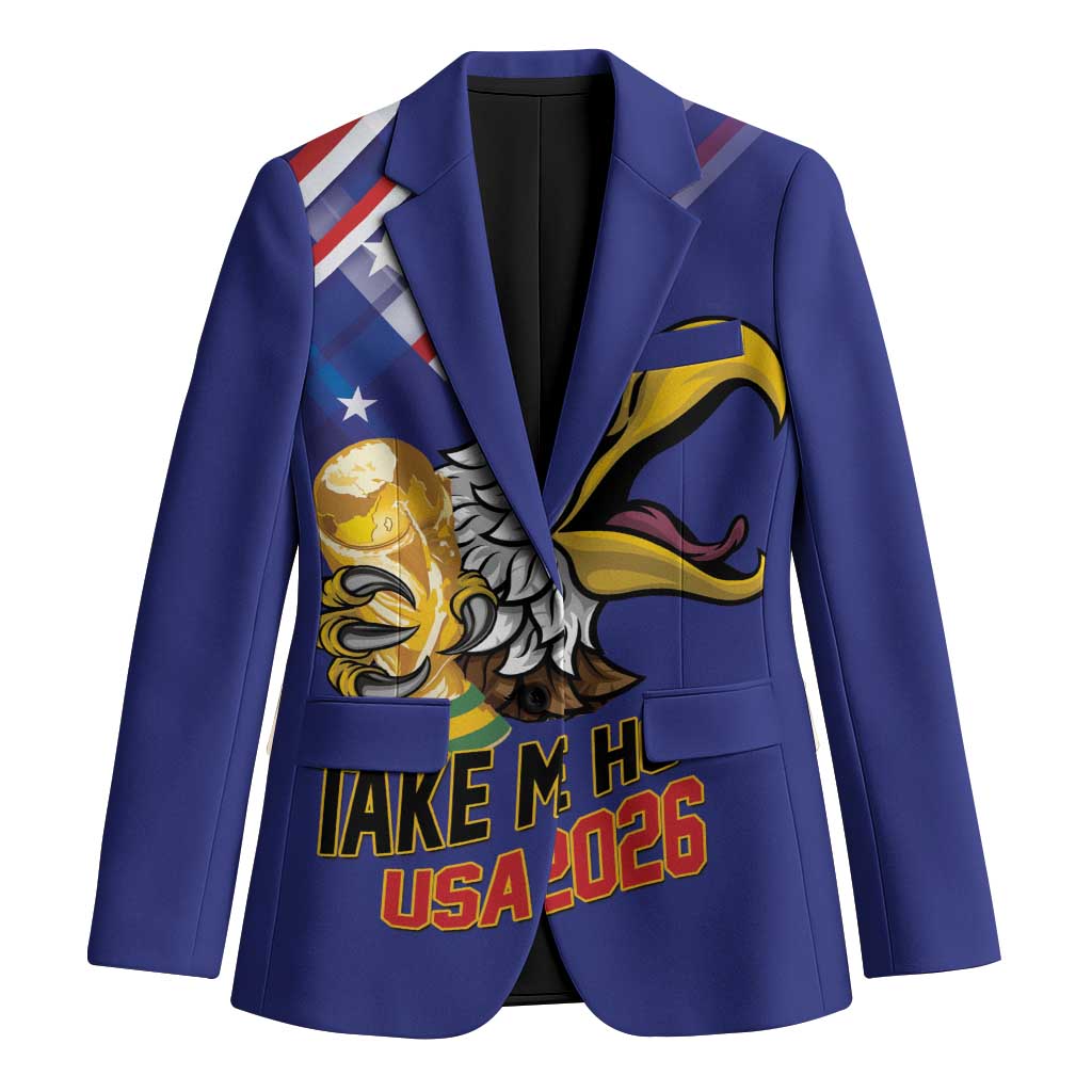United States 2026 Personalized Blazer Take Me Home Soccer Blue