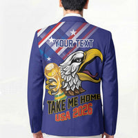 United States 2026 Personalized Blazer Take Me Home Soccer Blue