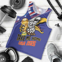 United States 2026 Personalized Men Tank Top Take Me Home Soccer Blue