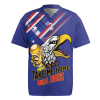 United States 2026 Personalized Rugby Jersey Take Me Home Soccer Blue