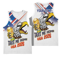 United States 2026 Personalized Basketball Jersey Take Me Home Soccer White