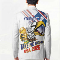 United States 2026 Personalized Blazer Take Me Home Soccer White