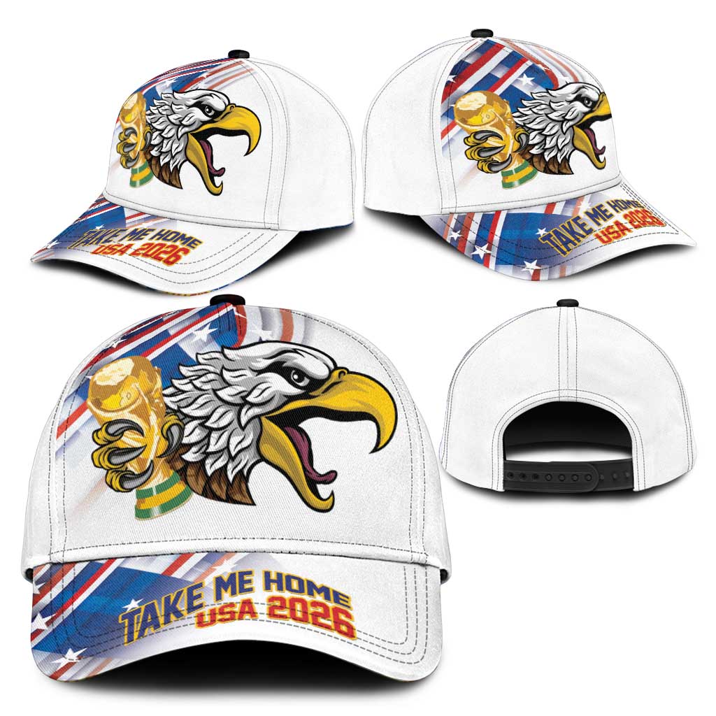 United States 2026 Classic Cap Take Me Home Soccer White