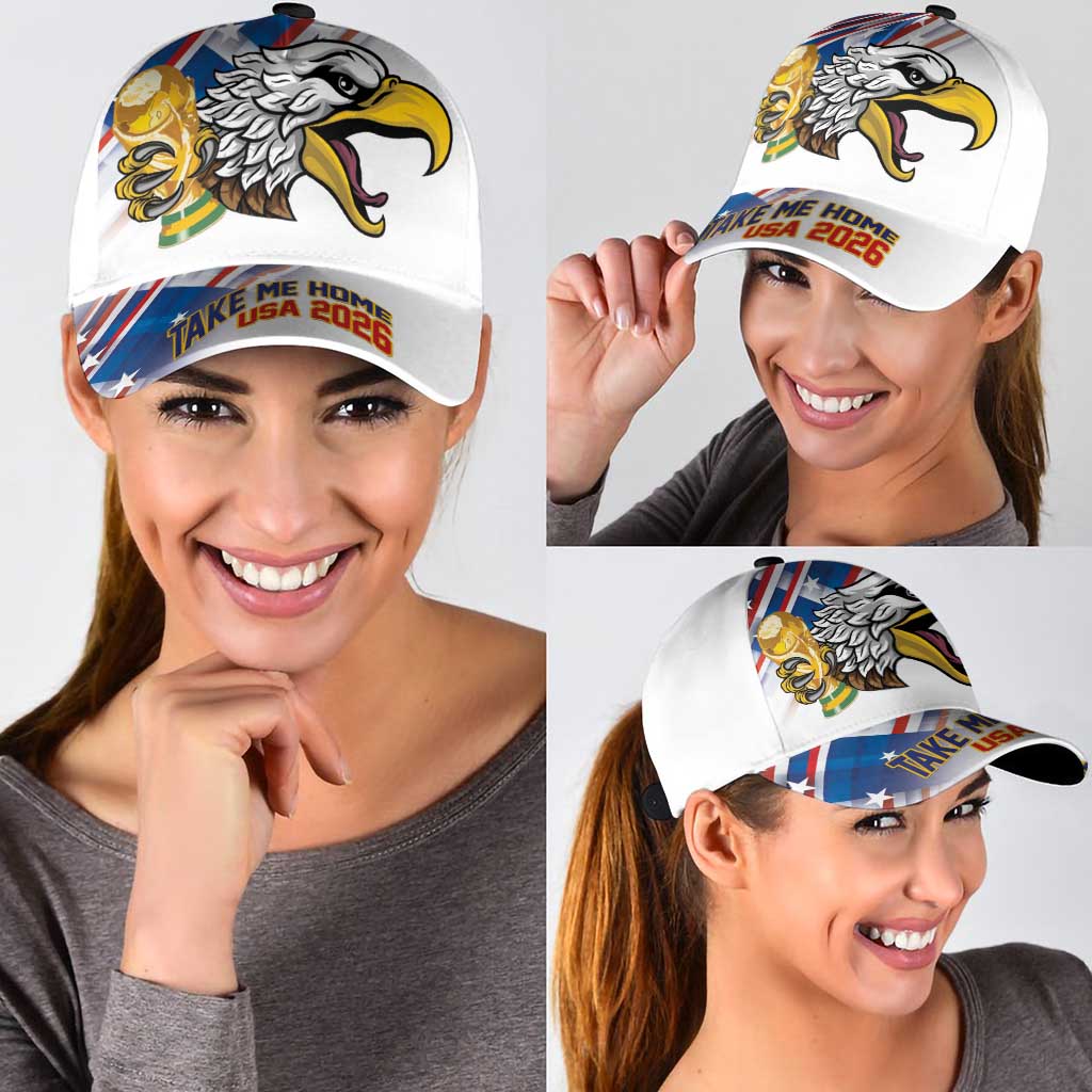 United States 2026 Classic Cap Take Me Home Soccer White
