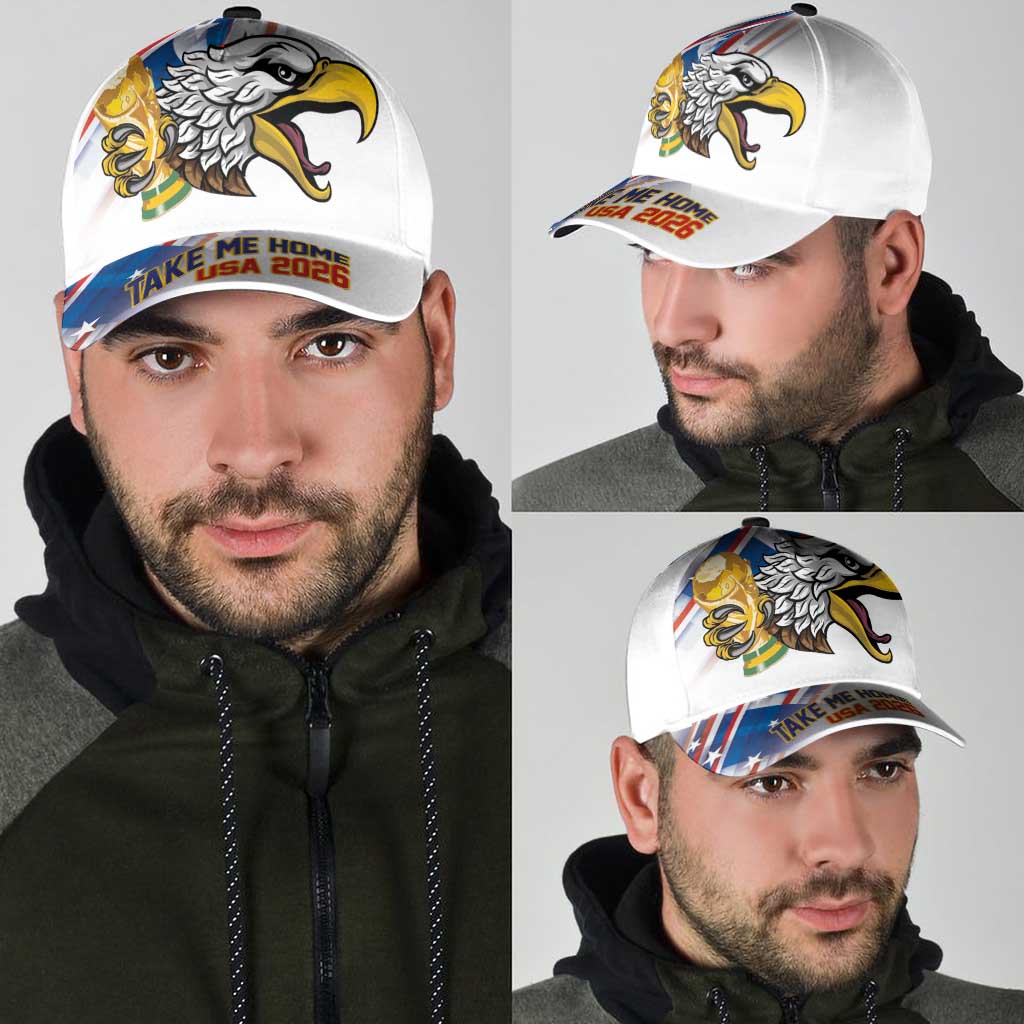 United States 2026 Classic Cap Take Me Home Soccer White