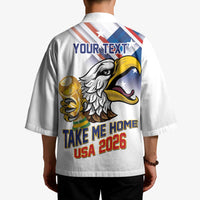 United States 2026 Personalized Kimono Take Me Home Soccer White