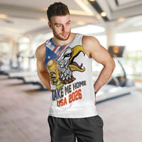 United States 2026 Personalized Men Tank Top Take Me Home Soccer White