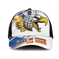 United States 2026 Mesh Trucker Cap Take Me Home Soccer White