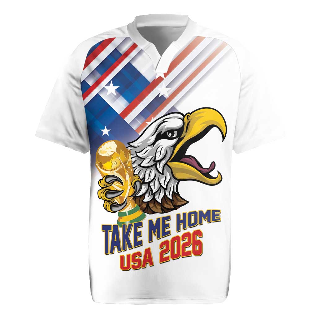 United States 2026 Personalized Rugby Jersey Take Me Home Soccer White