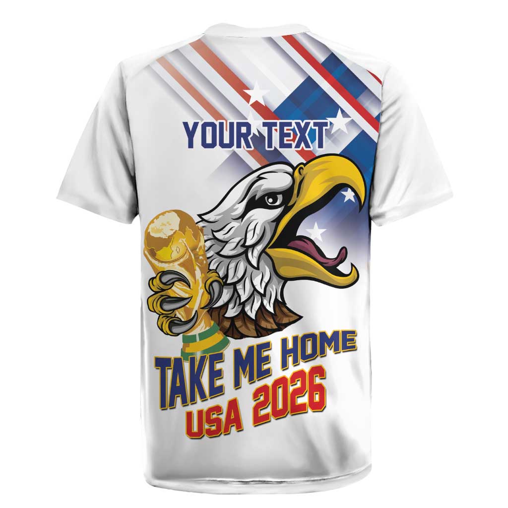 United States 2026 Personalized Rugby Jersey Take Me Home Soccer White