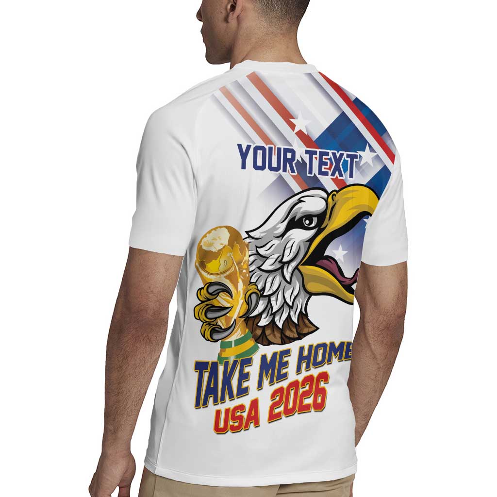 United States 2026 Personalized Rugby Jersey Take Me Home Soccer White