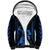 Aotearoa Father's Day Gift For Dad Sherpa Hoodie Aroha Ahau Ki A Koe Papa - Blue Maori Style Pattern - Wonder Print Shop
