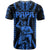 Aotearoa Father's Day Gift For Dad T Shirt Aroha Ahau Ki A Koe Papa - Blue Maori Style Pattern - Wonder Print Shop