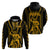 Aotearoa Father's Day Gift For Dad Hoodie Aroha Ahau Ki A Koe Papa - Gold Maori Style Pattern - Wonder Print Shop