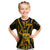 Aotearoa Father's Day Gift For Dad Kid T Shirt Aroha Ahau Ki A Koe Papa - Gold Maori Style Pattern - Wonder Print Shop
