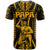 Aotearoa Father's Day Gift For Dad T Shirt Aroha Ahau Ki A Koe Papa - Gold Maori Style Pattern - Wonder Print Shop