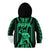 Maori Fathers Day New Zealand Kid Hoodie Aroha Ahau Ki A Koe Papa - Green - Wonder Print Shop
