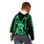 Maori Fathers Day New Zealand Kid Hoodie Aroha Ahau Ki A Koe Papa - Green - Wonder Print Shop
