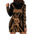 Maori Fathers Day New Zealand Hoodie Dress Aroha Ahau Ki A Koe Papa - Nude - Wonder Print Shop