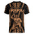 Maori Fathers Day New Zealand Women V Neck T Shirt Aroha Ahau Ki A Koe Papa - Nude - Wonder Print Shop