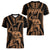Maori Fathers Day New Zealand Women V Neck T Shirt Aroha Ahau Ki A Koe Papa - Nude - Wonder Print Shop
