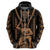 Custom Maori Fathers Day New Zealand Hoodie Aroha Ahau Ki A Koe Papa - Nude - Wonder Print Shop