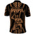 Custom Maori Fathers Day New Zealand Polo Shirt Aroha Ahau Ki A Koe Papa - Nude - Wonder Print Shop