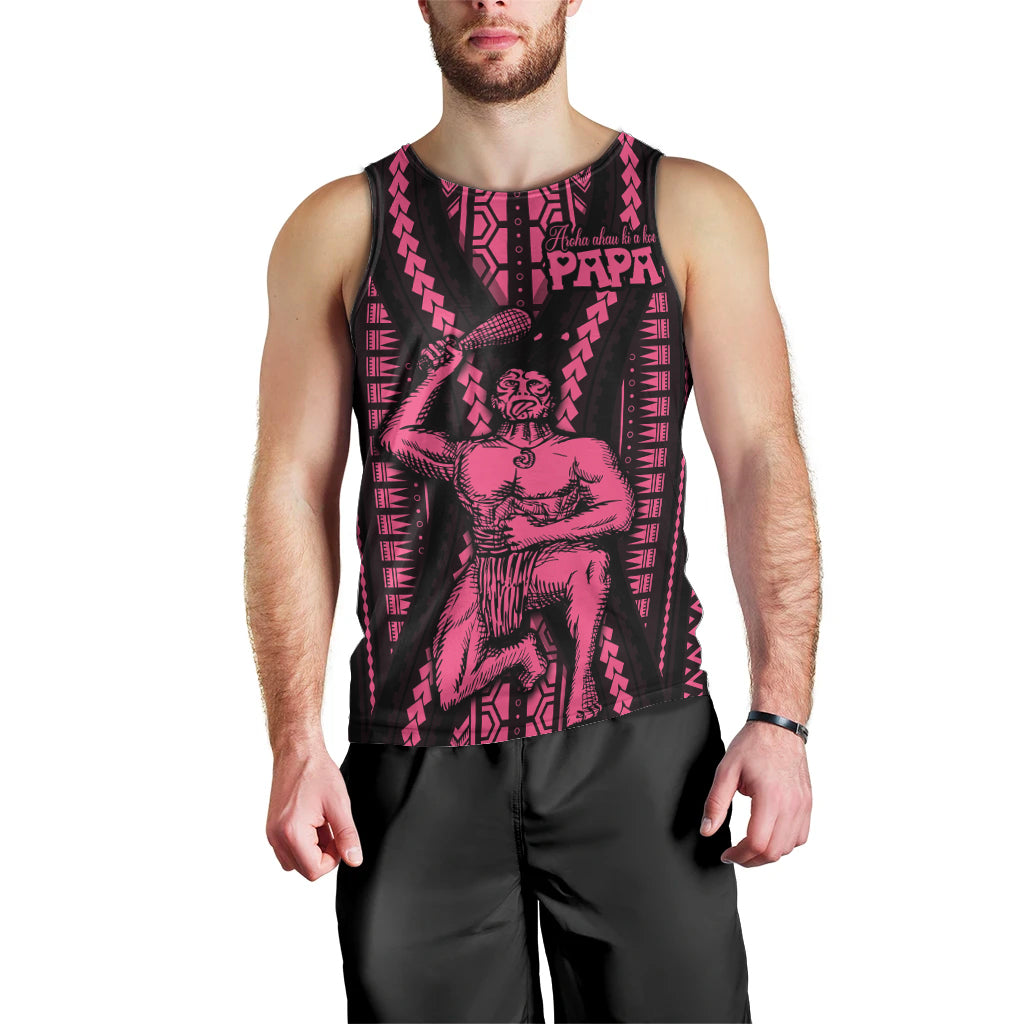 maori-fathers-day-new-zealand-men-tank-top-aroha-ahau-ki-a-koe-papa-pink