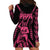 Custom Maori Fathers Day New Zealand Hoodie Dress Aroha Ahau Ki A Koe Papa - Pink - Wonder Print Shop