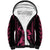 Custom Maori Fathers Day New Zealand Sherpa Hoodie Aroha Ahau Ki A Koe Papa - Pink - Wonder Print Shop