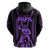 Maori Fathers Day New Zealand Hoodie Aroha Ahau Ki A Koe Papa - Purple - Wonder Print Shop
