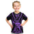 Custom Maori Fathers Day New Zealand Kid T Shirt Aroha Ahau Ki A Koe Papa - Purple - Wonder Print Shop